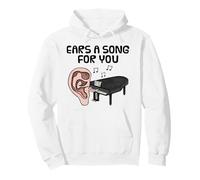 Oreilles, Une Chanson pour toi, pianiste au Piano à Queue Sweat à Capuche