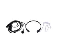 Oreillette avec microphone laryngé et vibrations pour radio bidirectionnelle UV-5R U