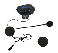 Oreillette Bluetooth 4.2 pour moto, appareil de communication sans fil pour casque, Kit d'appel téléphonique mains libres, stéréo, Anti interférence