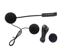 Oreillette Bluetooth 5.0 Pour Moto, Kit Mains Libres, Intercom Pour Casque