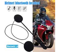 Oreillette Bluetooth 5.0 Pour Moto, Kit Mains Libres, Intercom Pour Casque