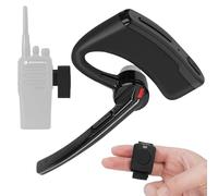 Oreillette Bluetooth avec micro PTT pour Motorola CP200 CP200D CP185 CLS1410 CLS1110 BRP40 DTR650 RDU2020 RDU4100 RDU4160D RDU2080D Yaesu FT-4XR FT-4VR FT-65R FT-65R FT-65R FT-4VR T-25R Portable