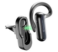 Oreillette Bluetooth Dock Earpiece, Support de Charge magnétique inclus Swissten Noir