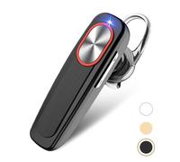 Oreillette Bluetooth innovante pour un son clair, connectivité multipoint permettant de passer facilement d'un appareil à l'autre, idéale pour le