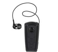 Oreillette Bluetooth, Oreillette sans Fil Bluetooth 4.1 Écouteurs Intra-Auriculaires Anti-Bruit Rétractable avec Microphone Mains Libres Écouteur Mono pour Conducteur, Vélo, Sport, etc.(Noir)