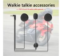 Oreillette Bluetooth Pour Moto, Appareil De Communication Multifonction Pour Casque, Oreillette, Kit Mains-Libres Stéréo, Compatible Avec V4 Et V6