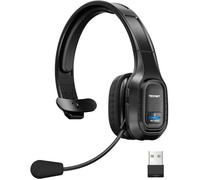 Oreillette Bluetooth Sans Fil Avec Micro Réduction De Bruit Mains Libres Pour Téléphone PC Et Bureau