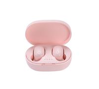 Oreillette Bluetooth sans fil d'origine A6S TWS 5.0 Écouteurs sport Écouteurs Casque avec micro pour Xiaomi Samsung Huawei LG smartphone-rose sans boîte de vente au détail