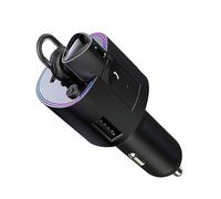 Oreillette Bluetooth sans Fil pour Voiture, Suppression du Bruit Rechargeable, Son Clair, Connexion Stable, écouteurs Légers, écouteurs Bluetooth pour Voiture pour Conducteur