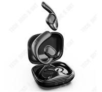 Oreillette Bluetooth TD® - Conduction osseuse - Autonomie 8h - Charge rapide 1h - Sport