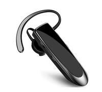Oreillette Bluetooth V4.1, casque mains libres, micro antibruit, autonomie 30 jours, étui - Noir
