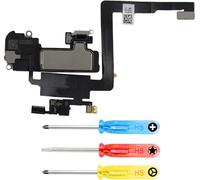 Oreillette Compatible avec iPhone 11 Pro Max 2019-Remplacement des Haut-parleurs/Oreillettes-avec capteur de proximité et Tournevis