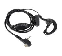 Oreillette de police PTT avec micro pour talkie-walkie Motorola Tetra MTH800 MTP850