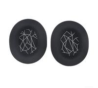 Oreillette de rechange pour coussinets compatibles avec Arctis 3579 et divers modèles de casques de jeu sans fil avec design ergonomique en éponge pour plus de confort (écran en soie blanc)