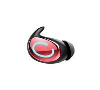 Oreillette de Sommeil Bluetooth Son Mono Ultra Fin avec Réduction de Bruit Rouge