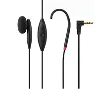 Oreillette d'Induction pour Senior avec Écouteur et Micro Intégré Jack 2.5mm Geemarc Noir