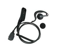 Oreillette en forme de G avec micro PTT pour talkie-walkie
