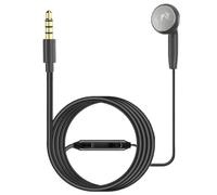 Oreillette filaire à une seule face, casque mono de sport avec microphone pour smartphone, casque avec contrôle par câble pour travailler, étudier, jogging, course et