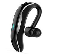 Oreillette Intra-auriculaire Bluetooth pour IPHONE X Smartphone sans Fil Son Main Libre Business (Rouge)