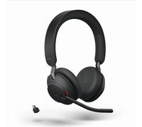 Oreillette Jabra Evolve2 65 MS Duo, avec Link 380c et chargeur.