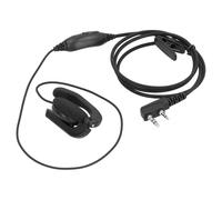 Oreillette mains libres en forme de G avec micro PTT pour Motorola : son cristallin, confort optimal, isolation phonique et grande polyvalence