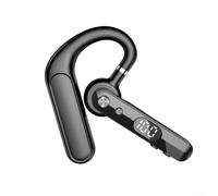 Oreillette mains libres sans fil avec microphone antibruit pour des appels clairs, design à oreilles ouvertes, 30 heures de conversation, 48 heures de lecture de musique, connectivité BTV 6.0, couleur