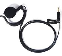 Oreillette pour Talkie-walkie 1 Broche 3,5mm,Casque en Forme de G Élargi,Compatible avec Motorola Kenwood Midland Radio Bidirectionnelle ou Micro (Prise Droite 3,5mm).[W20]