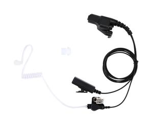 Oreillette professionnelle pour services secrets, tube acoustique au son clair assurant une communication discrète pour les forces de l'ordre et