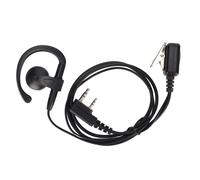 Oreillette radio bidirectionnelle en forme de G, talkie-walkie, casque 2 broches avec micro Lline pour Kenwood et Baofeng