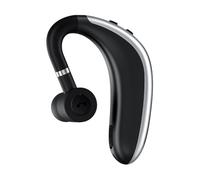 Oreillette sans fil à une seule oreille, ultra longue durée de vie, écouteur antibruit, (21 g, 5 x 5 x 2 cm), parfait pour les camionneurs, la maison, le travail, l'ordinateur et les appels