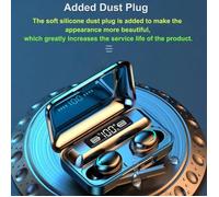 Oreillette Sans Fil Bluetooth 5.0 Tws L'oreillette Bluetooth Prend En Charge Xiaomi / Iphone, Équipée D'une Stéréo 900 2200mah