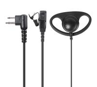 Oreillettes à Clip en forme de D pour Motorola GP68 GP300, 2 broches, écouteur, micro, talkie-walkie universel, fonction de réduction du bruit