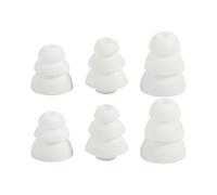 Oreillettes à Triple Bride, Embouts en Silicone, diamètre intérieur 3.8-4.5mm, Remplacement des écouteurs