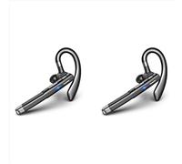 oreillettes Bluetooth sans fil mains libres avec microphone antibruit pour le bureau/la conduite