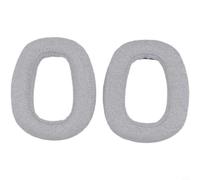 Oreillettes Coussinets pour casque Logitech Zone Vibe100 Coussinets de remplacement avec placement lisse et sûr (gris)