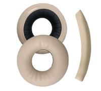 Oreillettes de rechange en mousse avec coussinets de bandeau pour écouteurs WHCH520 de meilleures basses fréquences et utilisation prolongée