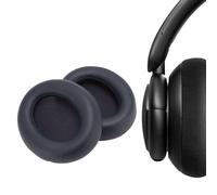 Oreillettes de Remplacement pour Soundcore Life Q30, Q35, Q30 BT, Q35 BT, Coussinets d'oreille, avec Cuir protéiné et Mousse à Mémoire de Forme (Bleu foncé)