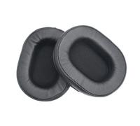 Oreillettes élastiques de remplacement, 1 paire de coussinets en Faux cuir, oreillettes de protection pour casque de jeu ATH-MSR7 M50X M40X SX1