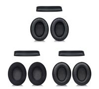 Oreillettes en cuir et tissu LX0B, couvre-chef compatibles HD200 Pro, couvre-casque en mousse à mémoire de forme