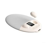 Oreillettes HiFi sans fil avec bruit blanc - Système audio confortable sous le coussin pour un sommeil réparateur, méditation, relaxation (gris)