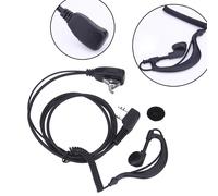 Oreillettes intra-auriculaires avec Tube acoustique discret, casque de micro PTT à 2 broches pour Kenwood TH Baofeng UV-5R BF-888S CB, accessoires de Radio