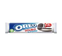 OREO - Biscuits Craquants à la Double Crème Vanille, Goût Doux et Onctueux (Paquet 157g) - Le Lot De 4