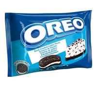 Oreo Crumbs - Brisures de Biscuits Oreo - Avec Crème - Idéal pour Desserts et Glaces - Lot de 12 Sachet (400 g)