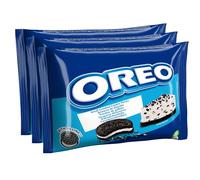 OREO - Brisures de Biscuits Oreo - Avec Crème - Topping Idéal pour Desserts et Glaces - Lot de 3 Sachets de 400 g