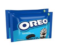 OREO - Brisures de Biscuits Oreo - Sans Crème - Topping Idéal pour Desserts et Glaces - Lot de 2 Sachets de 400 g