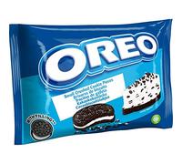 Oreo Crumbs - Brisures de Biscuits Oreo - Avec Crème - Idéal pour Desserts et Glaces - Lot de 12 Sachet (400 g)