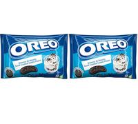 Oreo Crumbs - Brisures de Biscuits Oreo - Sans Crème - Idéal pour Desserts et Glaces - 1 Sachet (400 g) (Lot de 2)