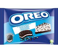 Oreo Crunch Décoration biscuits au cacao moulu fourrés à la vanille 400g