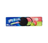 Oreo Crystal biscuits fourrés saveur raisin et pêche 97 g