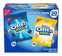 Oreo Mini Variety Mix Cookies sandwich (30 pièces)